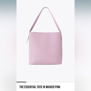 BEIS Essential Tote in Wicked Pink